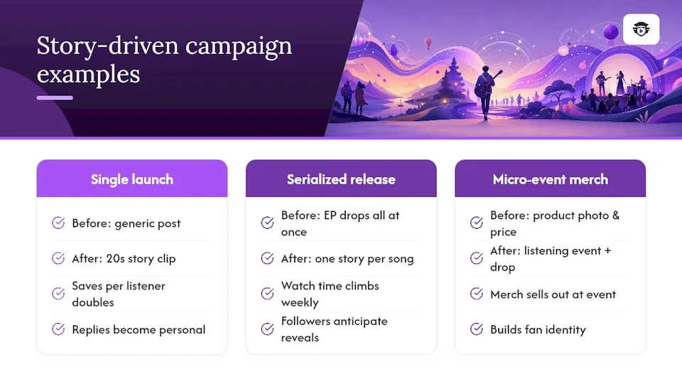 What Do Story-Driven Campaigns Actually Look Like? — overview diagram