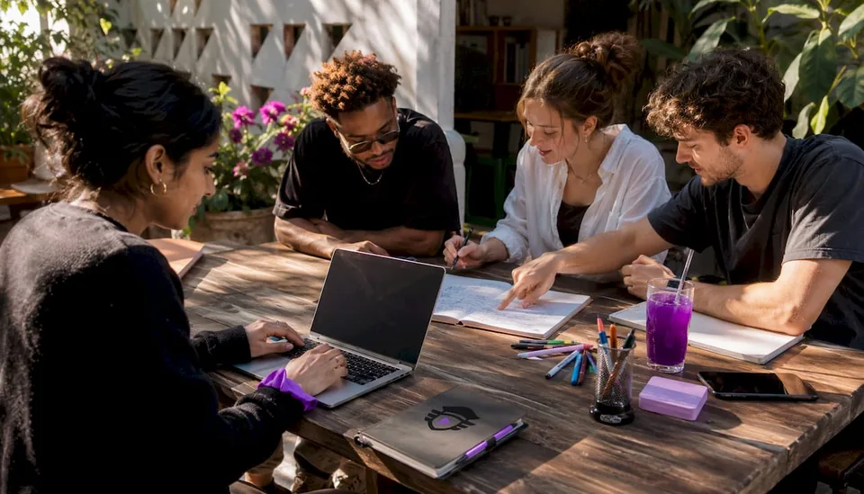 Musicians collaborating on email list growth strategies