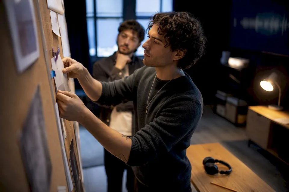 Artist preparing a playlist campaign brief
