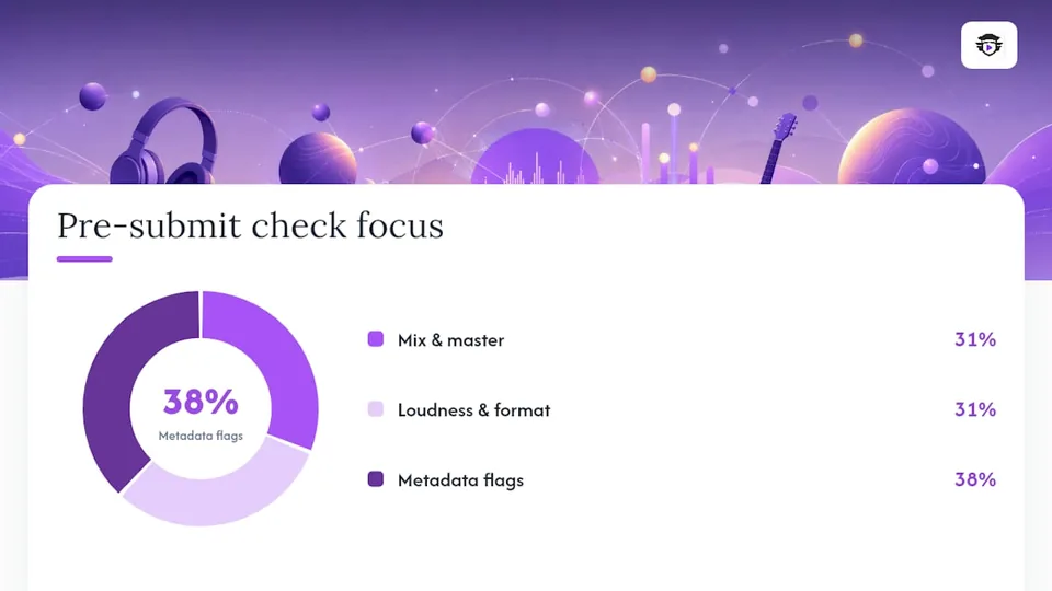 Audio QA: what to check before you submit — overview diagram