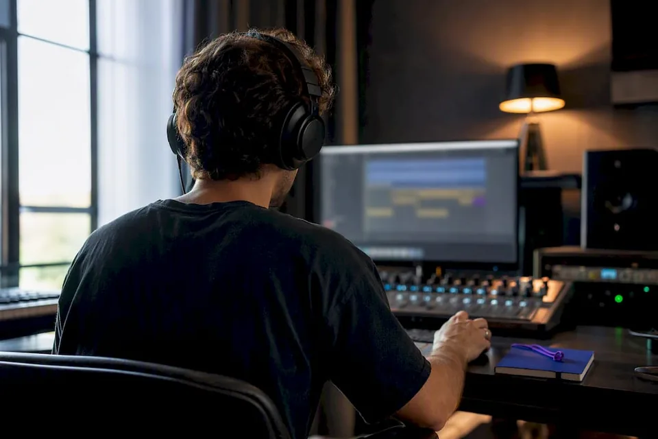 Indie musician preparing playlist submission